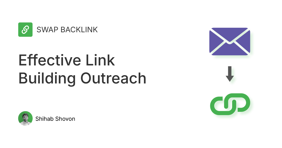 Effective Link Building Outreach